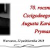 Zapowiedź obchodów 70. rocznicy śmierci kard. A. Hlonda